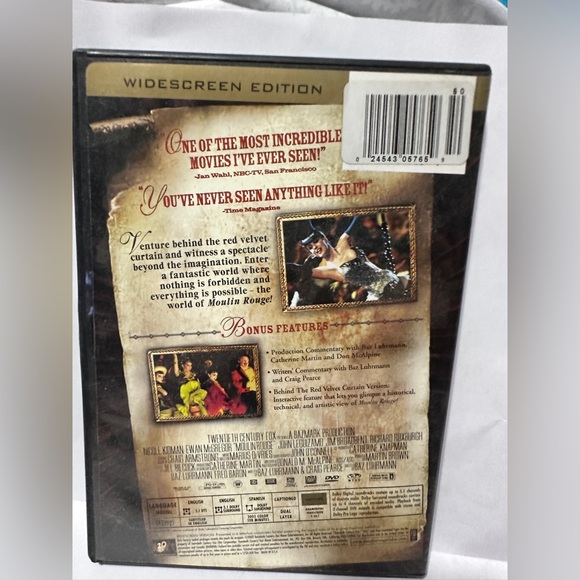 Experience the Glamour and Romance of Moulin Rouge with our Exclusive DVD! - Picture 2 of 3